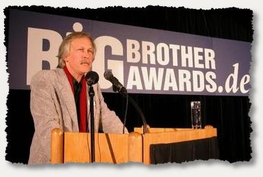 Dr. Rolf Gssner, Verfassungsschutz, Big Brother Awards
